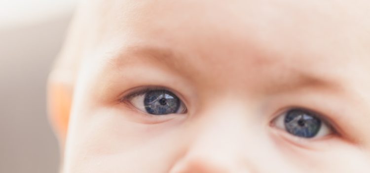 baby's eyes